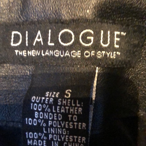 Leather jacket by Dialogue - Picture 2 of 5